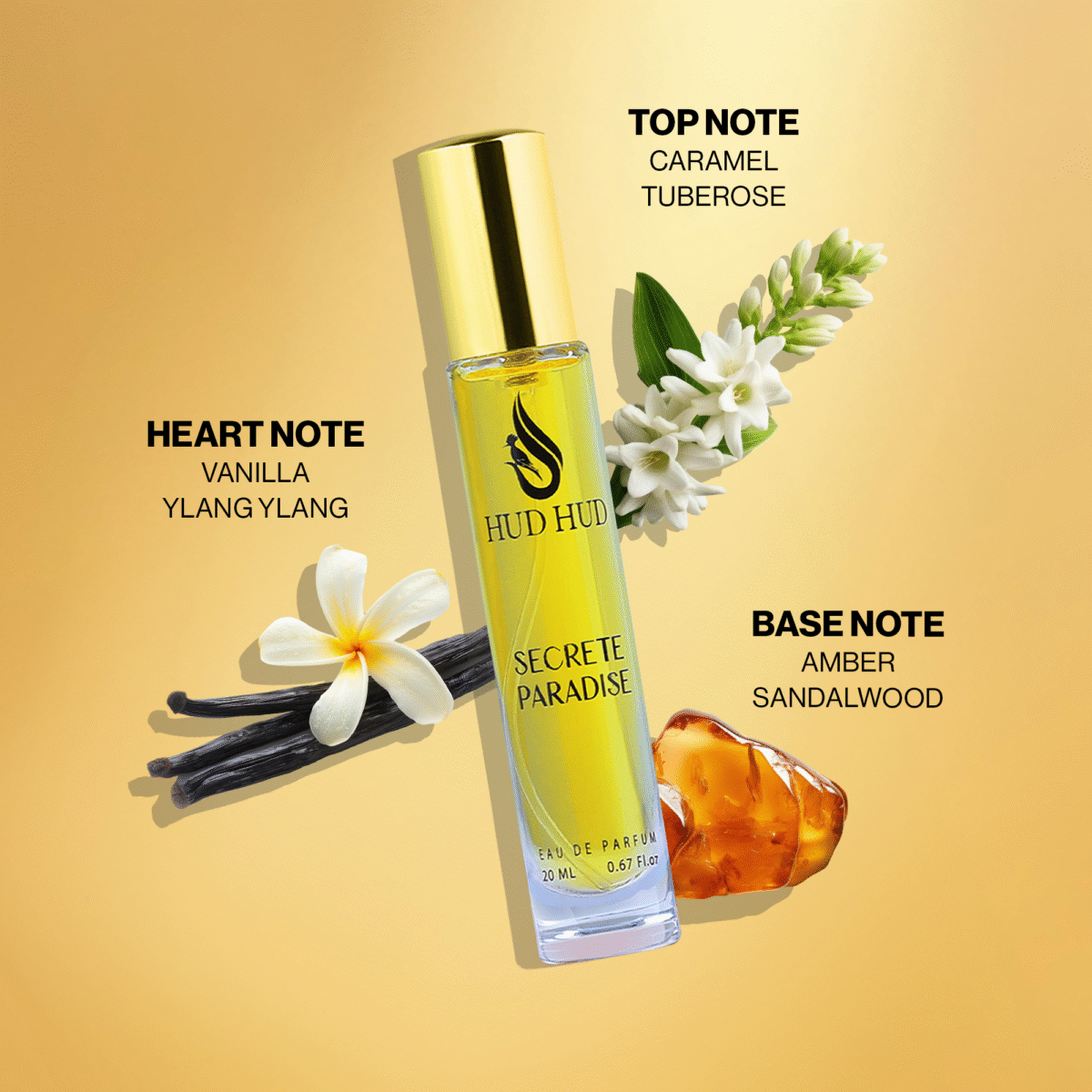 Secrete Paradise Perfume 20ml - Image 2